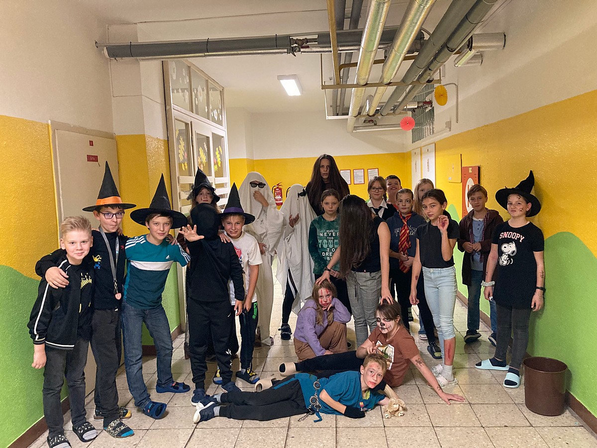 Strašidelný Halloween ve školní družině a školním klubu