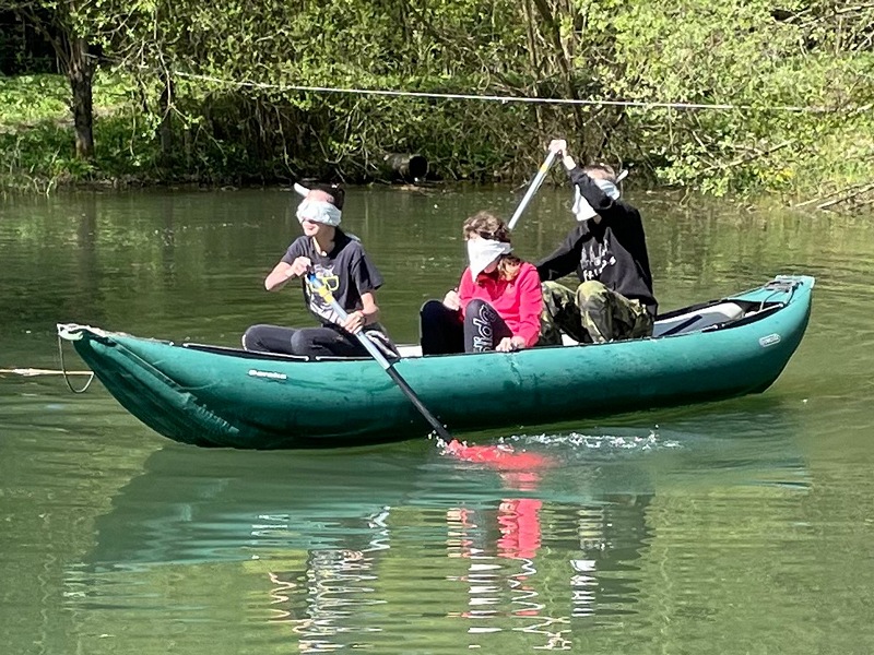 Outdoorový Ekouš po roce opět na Hájence v Semetíně