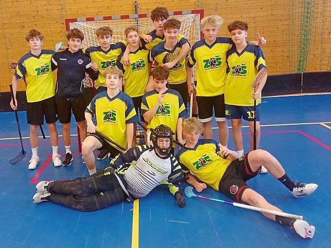 Rokytničtí florbalisté jsou nejlepší v kraji