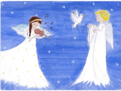 Výtvarná soutěž – vánoční přání našich žáků