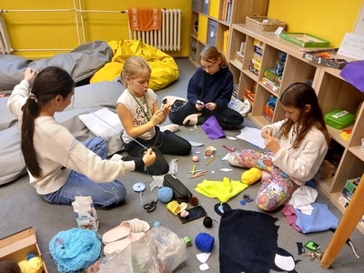 Školní klub a Gloubík pomáhá