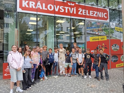 Návštěva Království železnic v Praze